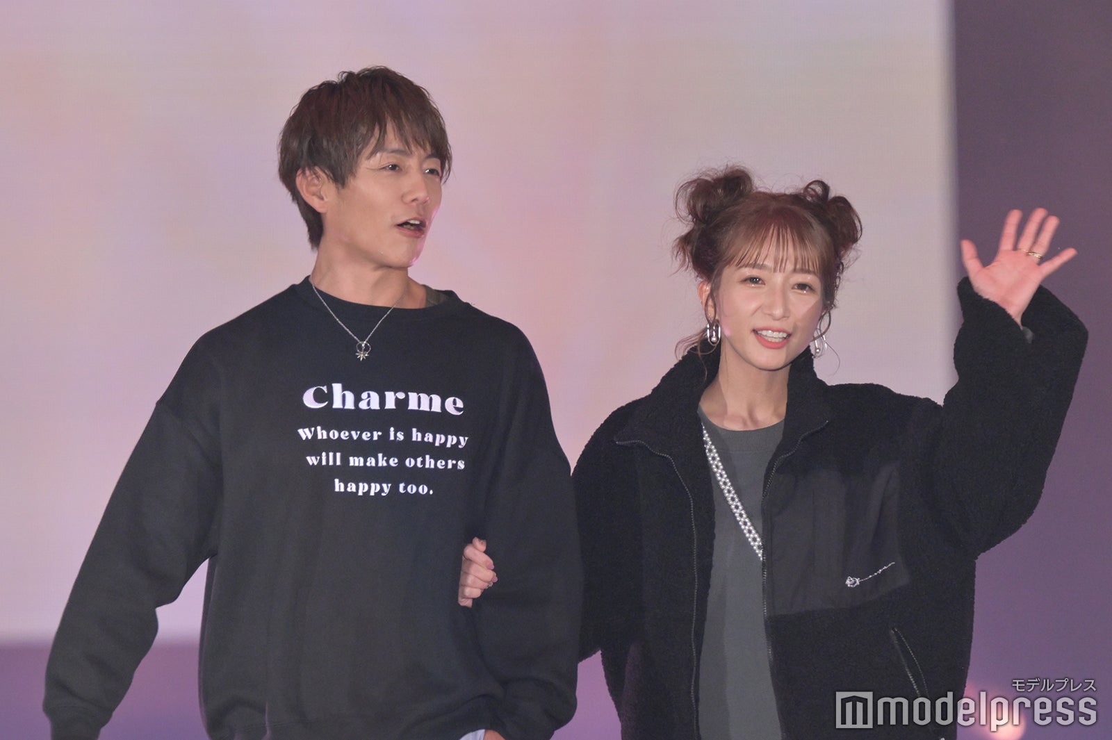 辻希美、杉浦太陽 （C）モデルプレス