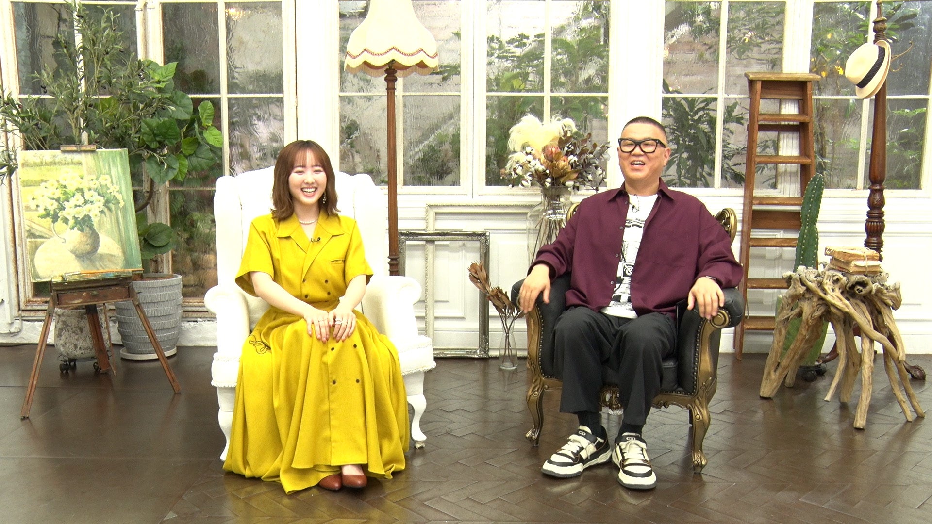 本田望結、長谷川忍（提供写真）