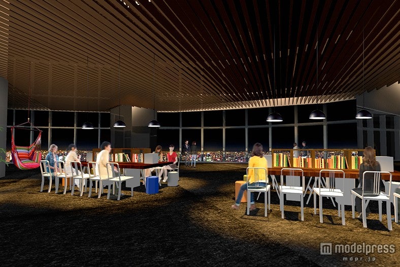 天空のパノラマラウンジがオープン 夜景と秋の夜長を楽しむ空間に