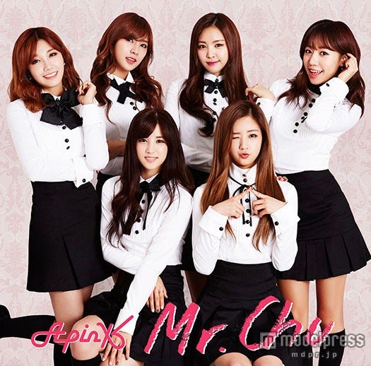 Apink「Mr.Chu (On Stage)~Japanese Ver.~」初回生産限定盤B