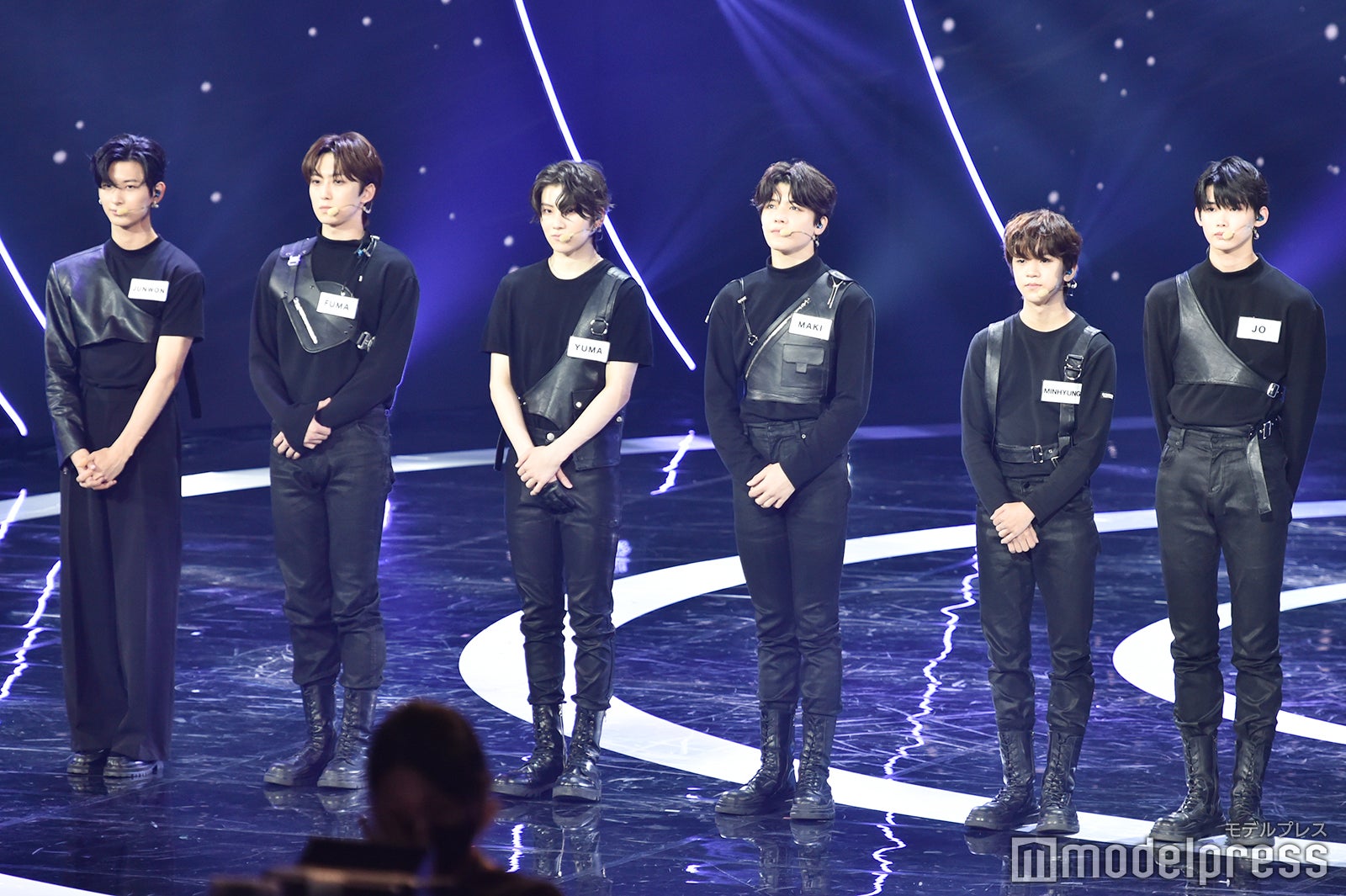 JUNWON、FUMA、YUMA、MAKI、MINHYUNG、JO （C）モデルプレス