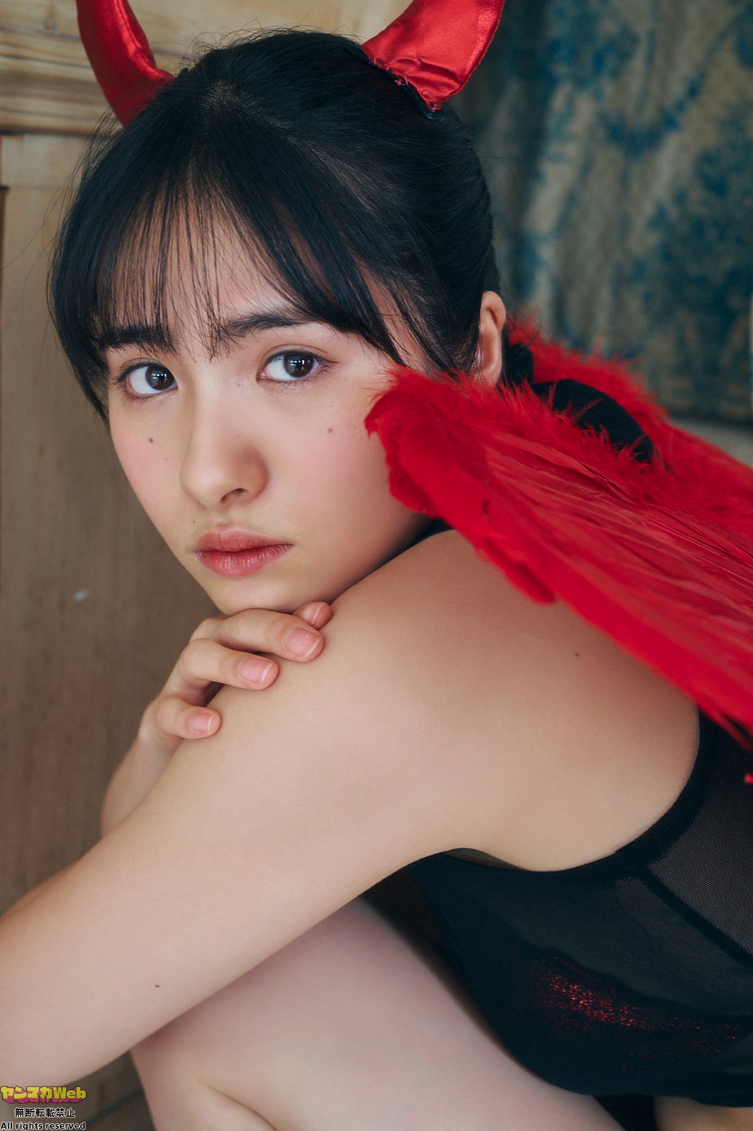 内藤花恋（C）岡本武志／ヤンマガWeb