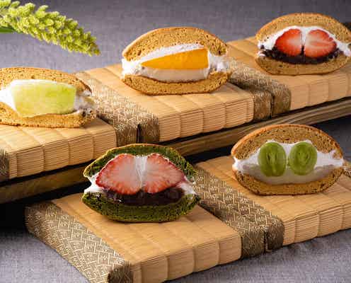和風フルーツパーラー「銀座 青果堂」最高級品フルーツで作る贅沢どら焼き