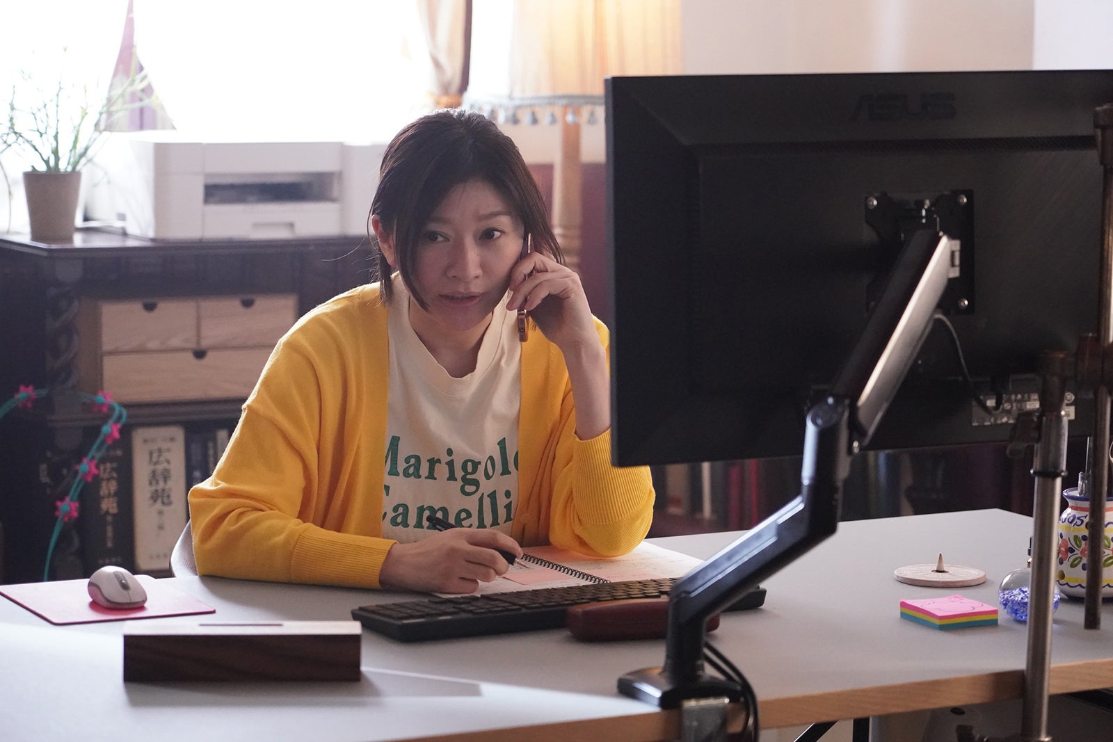 篠原涼子「イップス」第2話より（C）フジテレビ