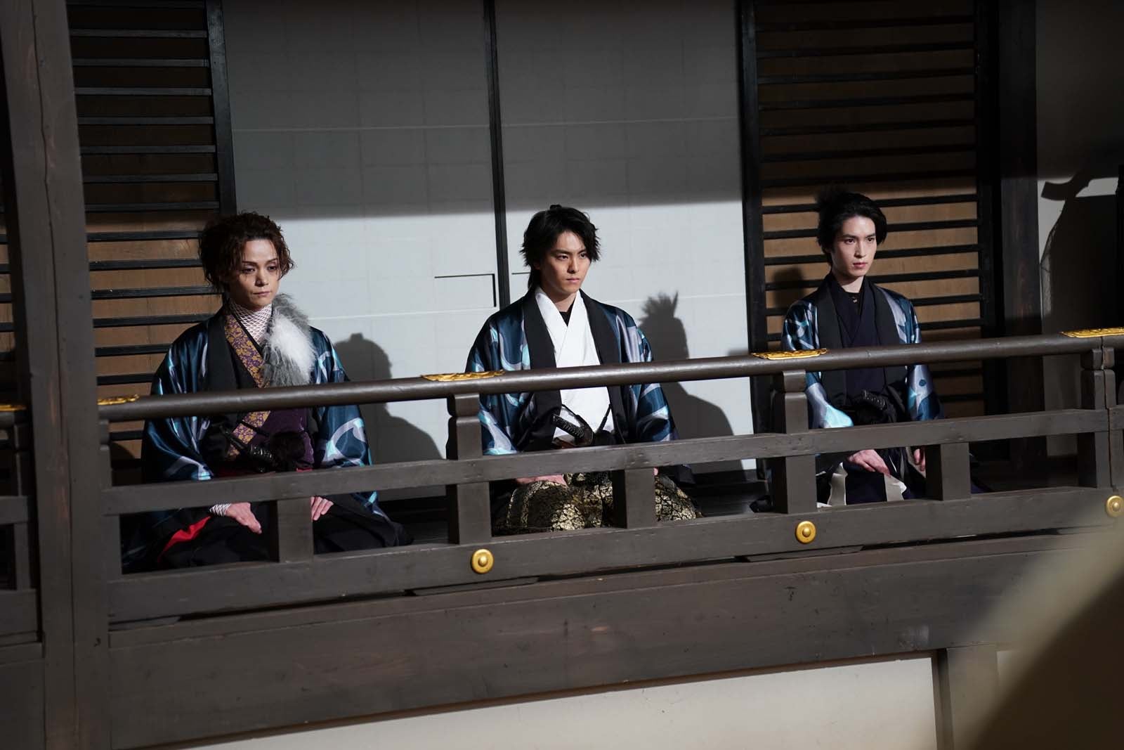 （左から）三浦涼介、高野洸、阪本奨悟「君とゆきて咲く～新選組青春録～」第6話より（C）テレビ朝日