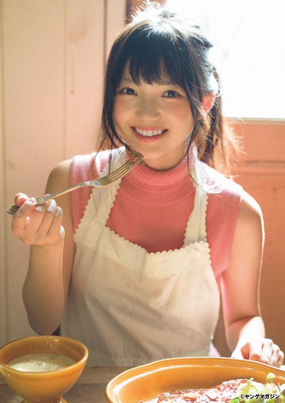 欅坂46上村莉菜（C）細居幸次郎／ヤングマガジン