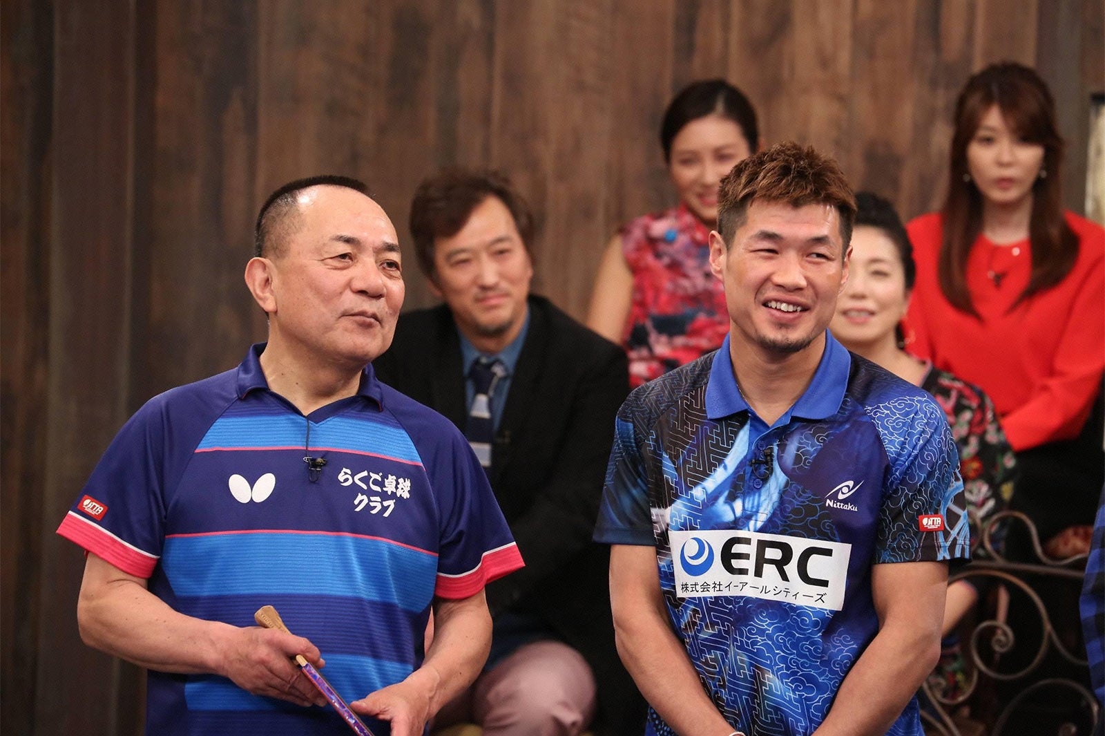 三遊亭小遊三、長谷川穂積（C）フジテレビ