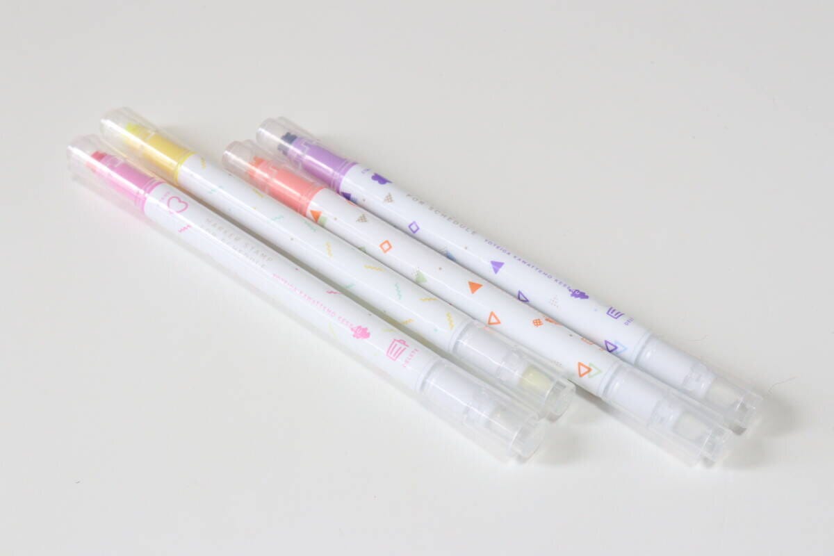 セリア 予定が変わっても消せるスケジュール用マーカースタンプ セリア 予定が変わっても消せるスケジュール用マーカースタンプ