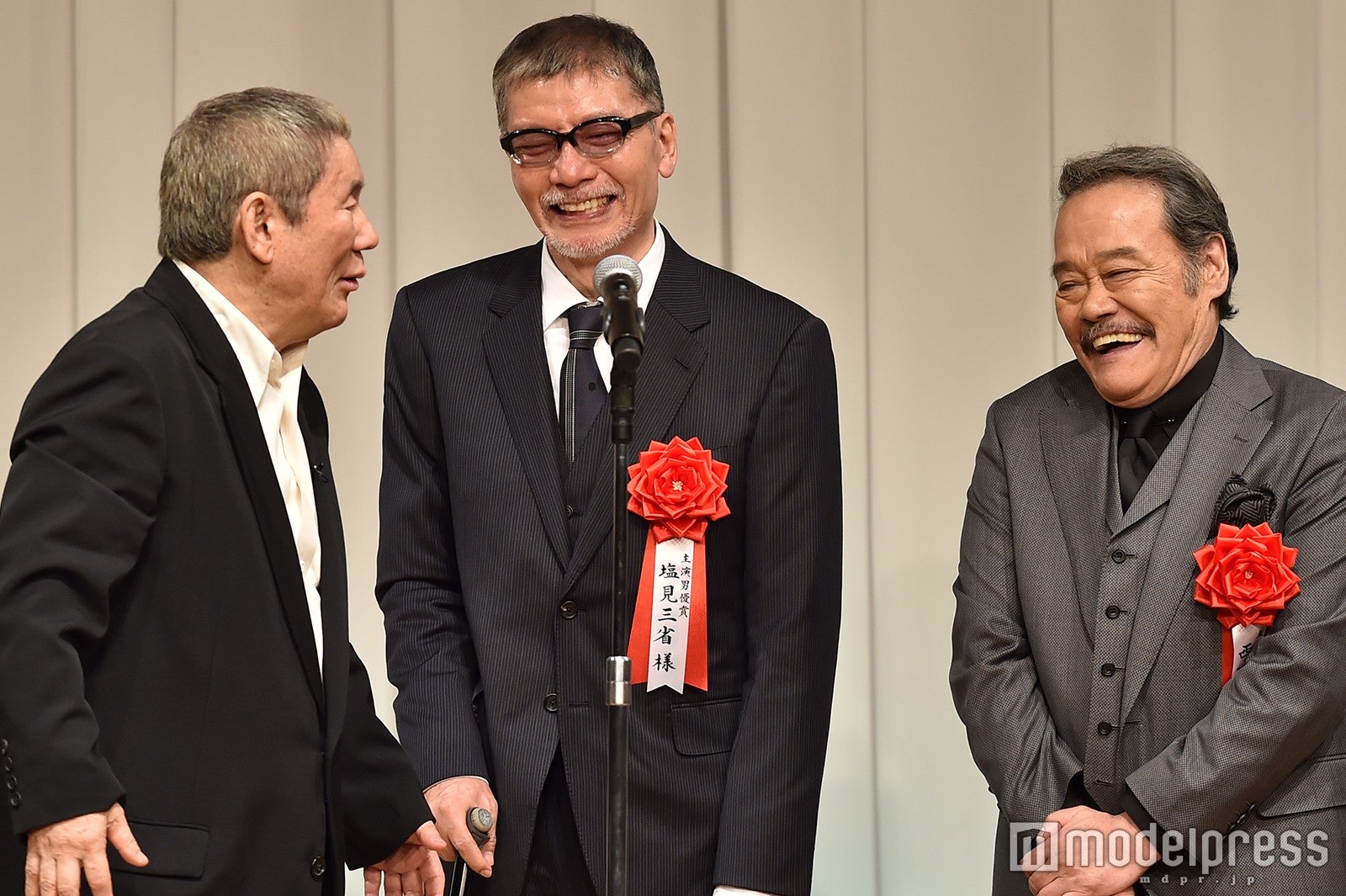 ビートたけし、塩見三省、西田敏行 （C）モデルプレス