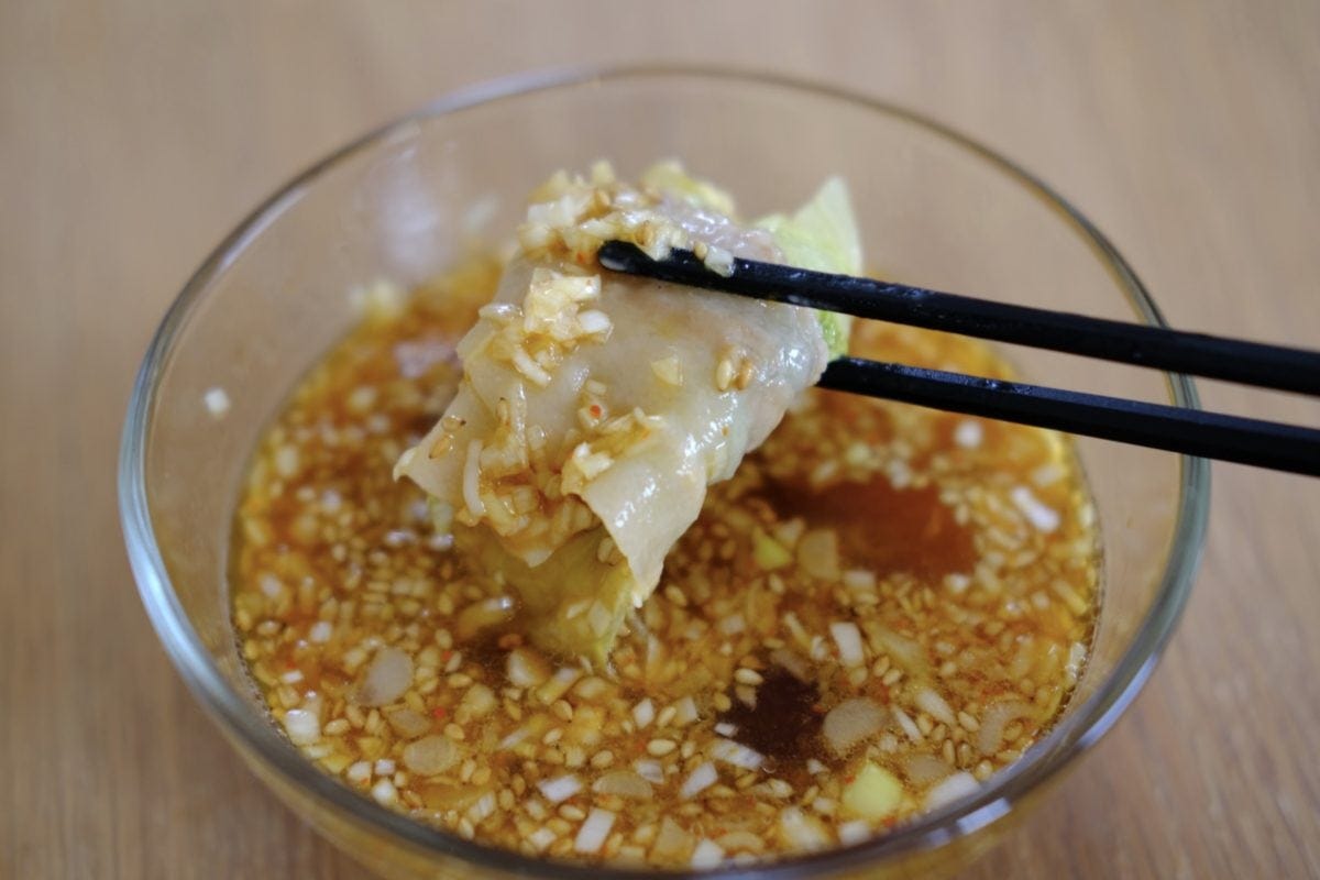 ロバート馬場・豚バラレタス巻き