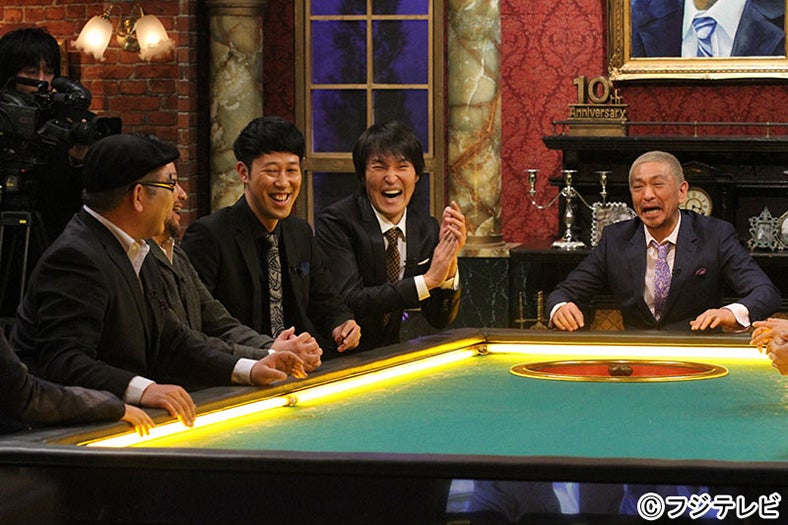 「人志松本のすべらない話」収録模様