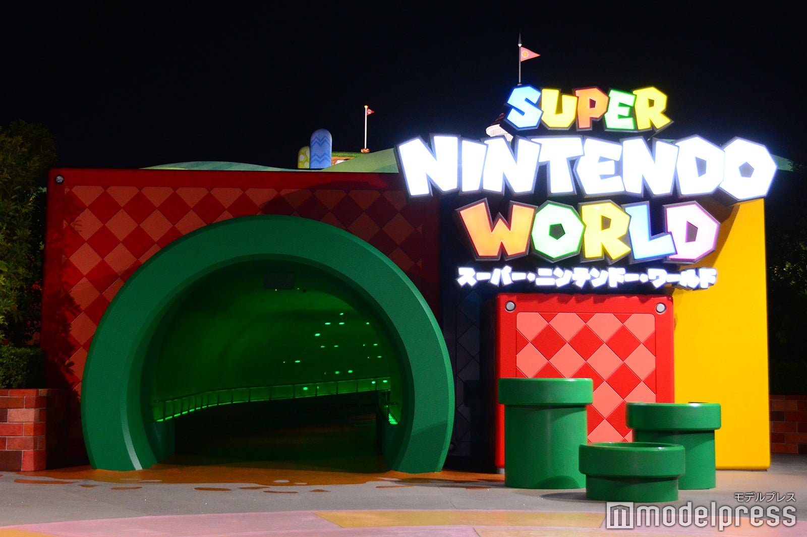 夏は夜景Ver．の「スーパー・ニンテンドー・ワールド」も必見（C）モデルプレス