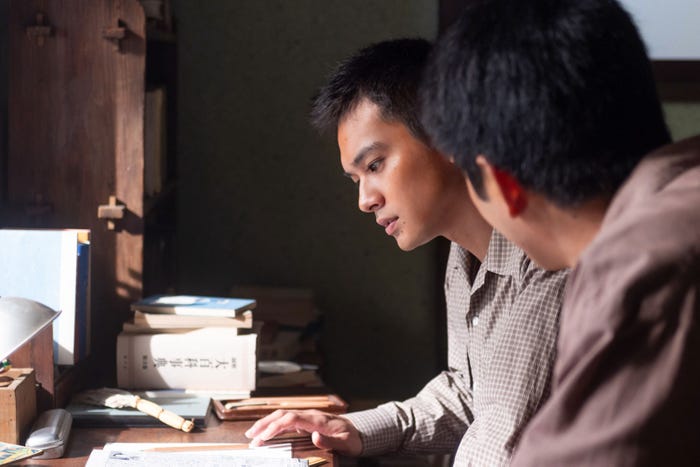 北村匠海、中沢元紀「あんぱん」第11話(C)NHK