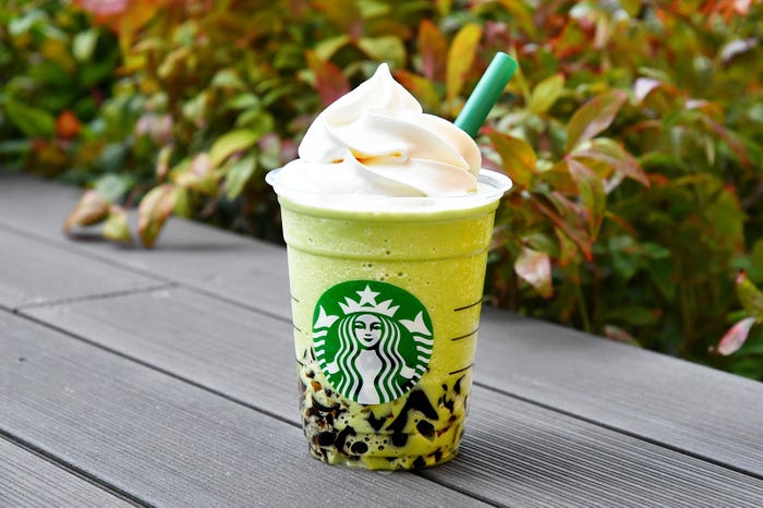 抹茶 クリーム フラペチーノ/画像提供:スターバックス コーヒー ジャパン