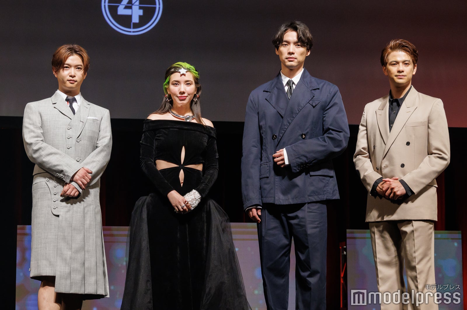 （左から）千葉雄大、仲里依紗、福士蒼汰、森崎ウィン（C）モデルプレス