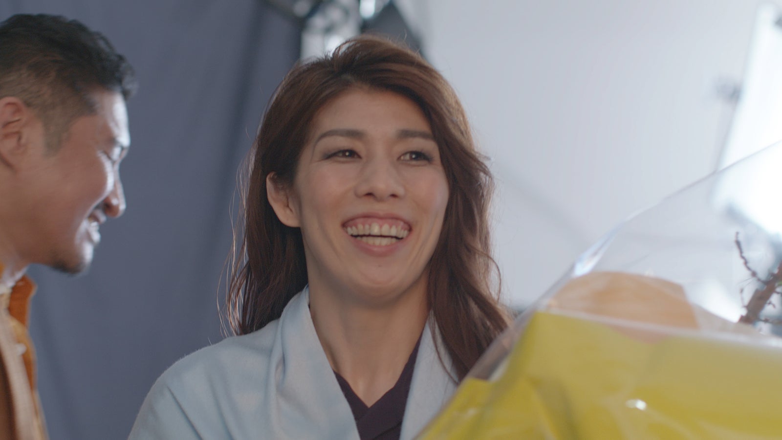 吉田沙保里／メイキングより（提供写真）