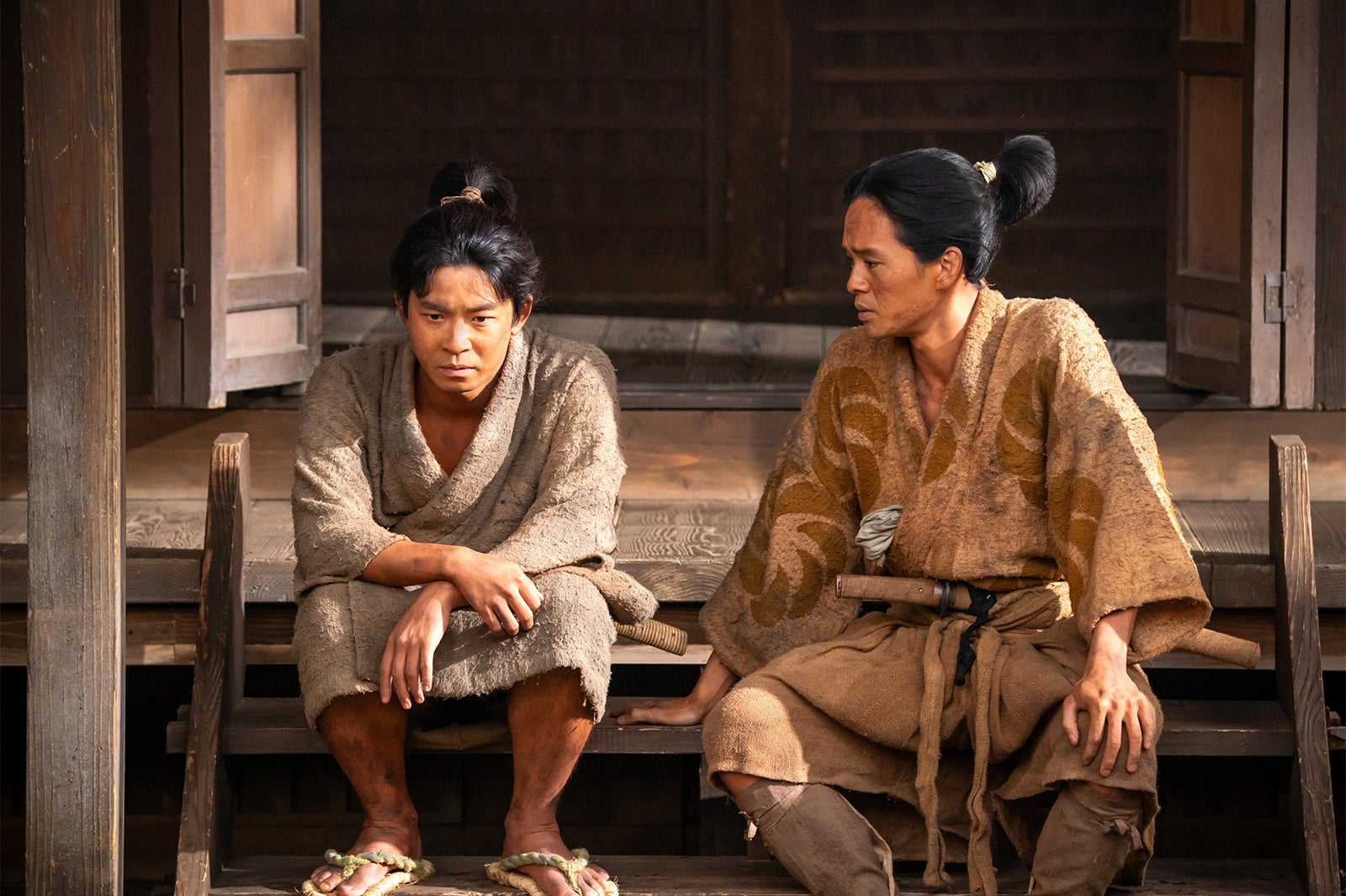 仲野太賀、池松壮亮「豊臣兄弟！」第16話（C）NHK