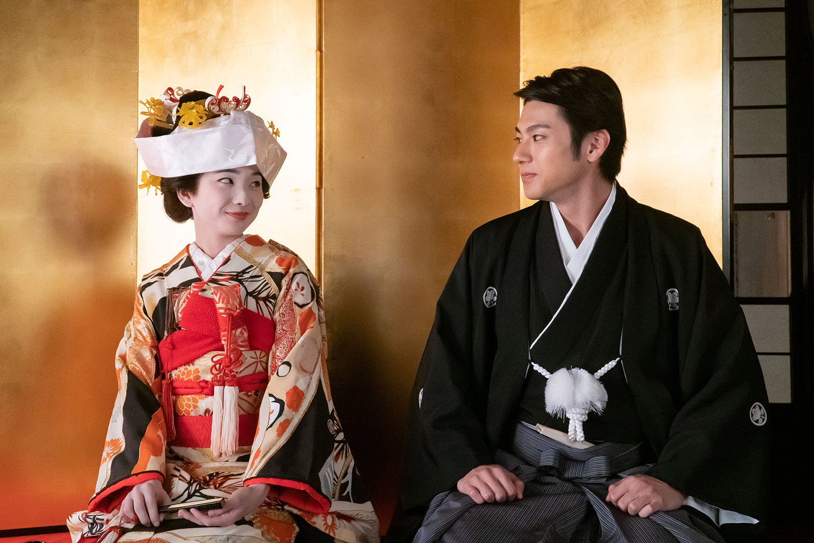 雪次郎、今は夕見子と幸せに／『なつぞら』より（C）NHK