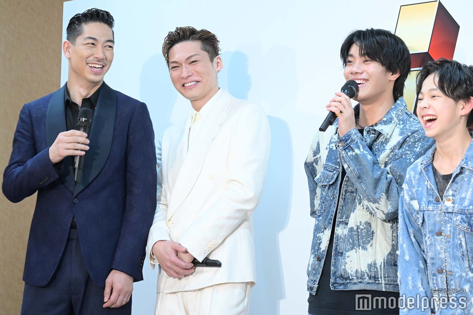 AKIRA、SHOKICHI、岩城星那、難波碧空 （C）モデルプレス