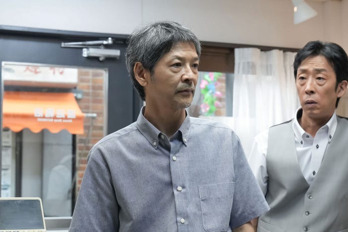 緒形直人、北村有起哉「おむすび」第49話(C)NHK