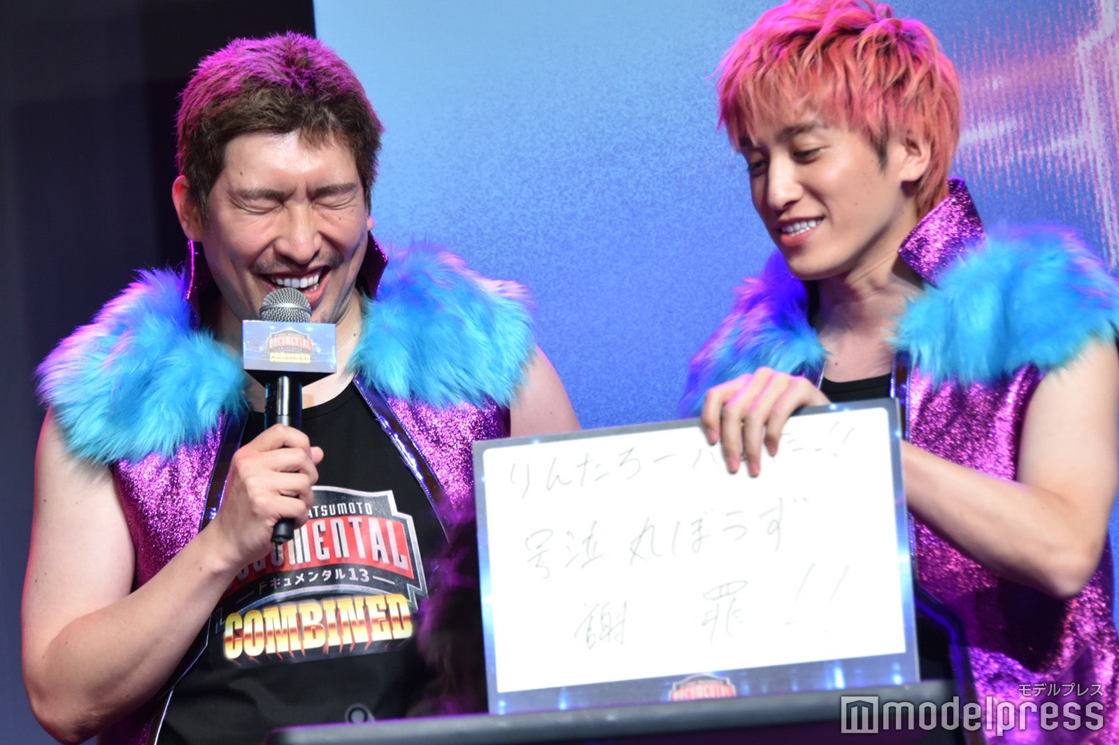 やや伸びた坊主ヘアを披露（C）モデルプレス