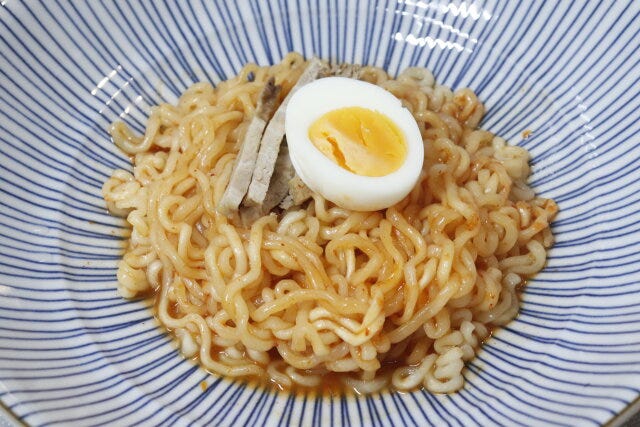 チョル麺ソース　調理例