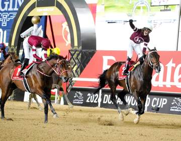 【ドバイワールドC】フォーエバーヤング 悔し2着 “トリプルクラウン”達成は持ち越し 矢作師「言い訳できない」