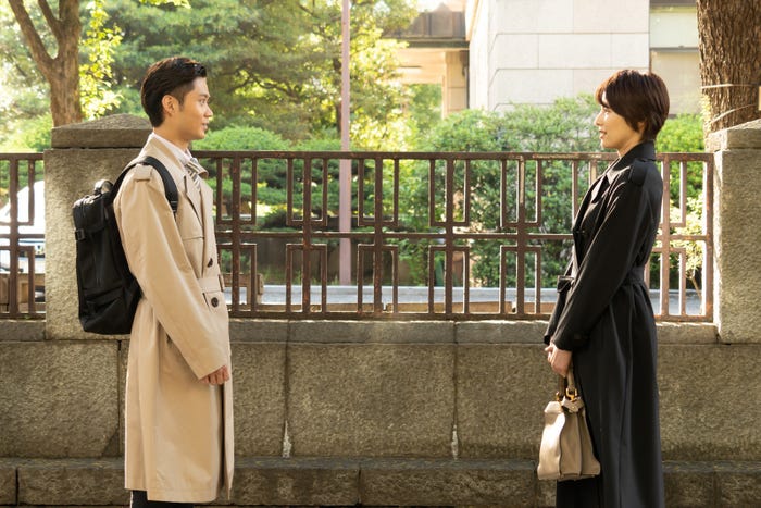 磯村勇斗、吉瀬美智子「ケイジとケンジ、時々ハンジ。」最終話より(C)テレビ朝日