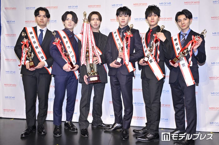 澄川明良さん、上平恵太さん、隈部飛鵬さん、中村匠吾さん、高岡遼佑さん、林航生さん(C)モデルプレス