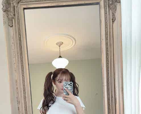 三上悠亜、ほっそりウエスト&美脚披露「可愛い」「理想」と反響殺到