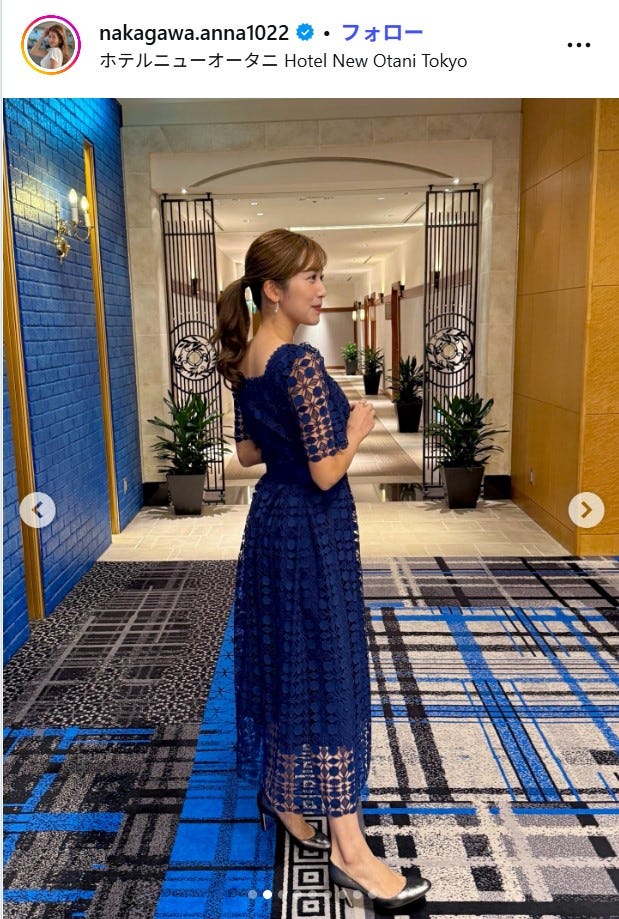 中川安奈Instagramより