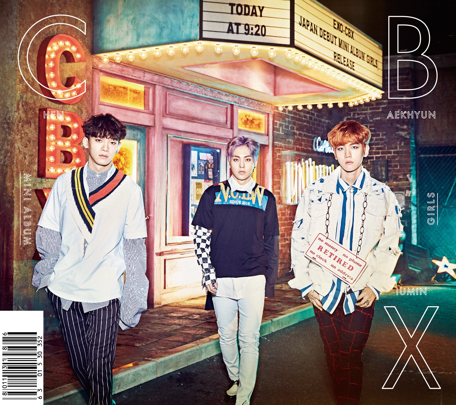 EXO-CBX『GIRLS』（2017年5月24日発売）