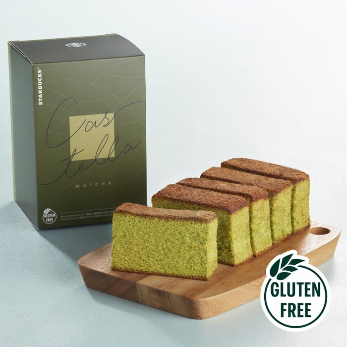 抹茶の米粉カステラ/提供画像