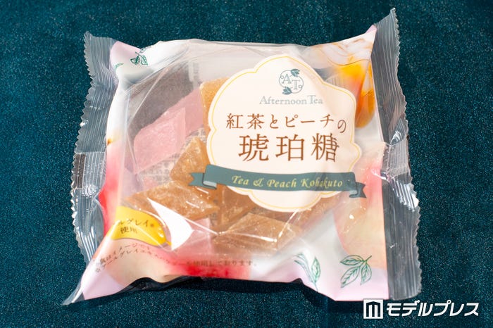 紅茶とピーチの琥珀糖(税込450円)(C)モデルプレス
