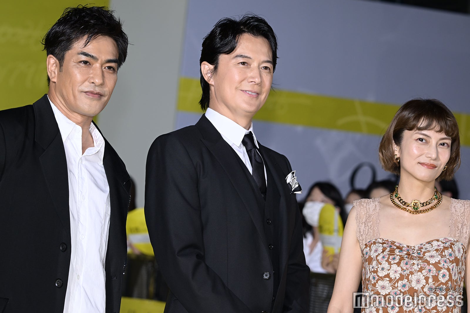 北村一輝、福山雅治、柴咲コウ（C）モデルプレス