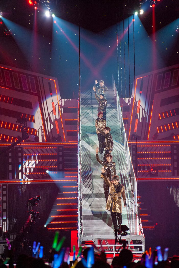 超特急、初のさいたまスーパーアリーナ単独ライブの様子(画像提供:SDR)