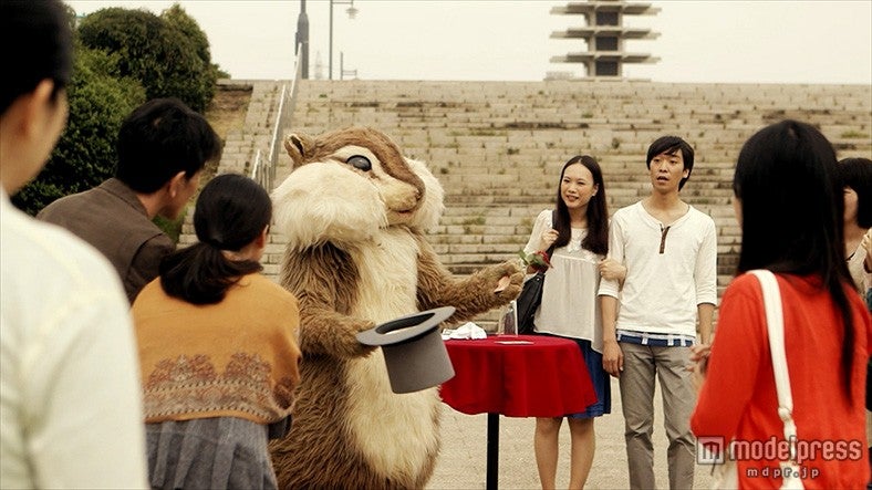 マジックリスに扮する