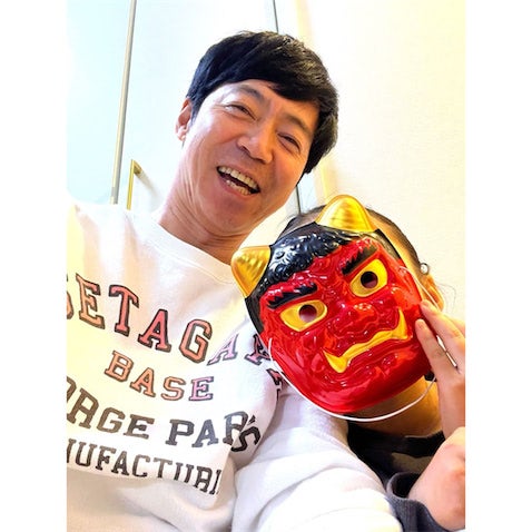 東貴博＆安めぐみ、家族そろって節分を満喫「食べてる時 めちゃくちゃ鬼めぐみが話しかけてくる」