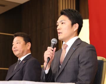 巨人移籍の則本昂大が会見 入団決め手は巨人の熱意 メジャーか国内か「すごく悩んだ」「最後は自分に問いかけて」