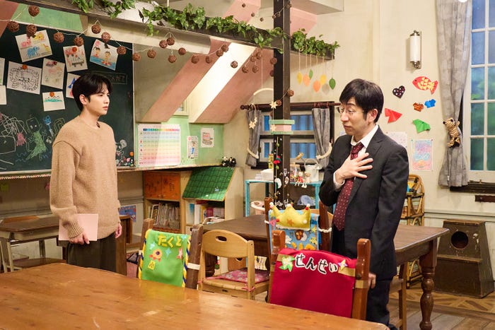 志尊淳、矢柴俊博「10回切って倒れない木はない」第3話(C)日本テレビ