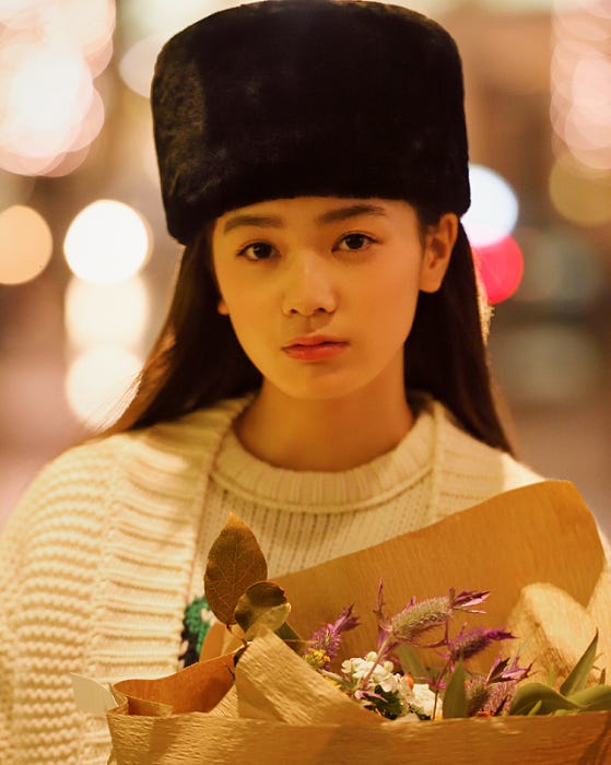 青井乃乃「POPEYE」2018年1月号より(提供写真)