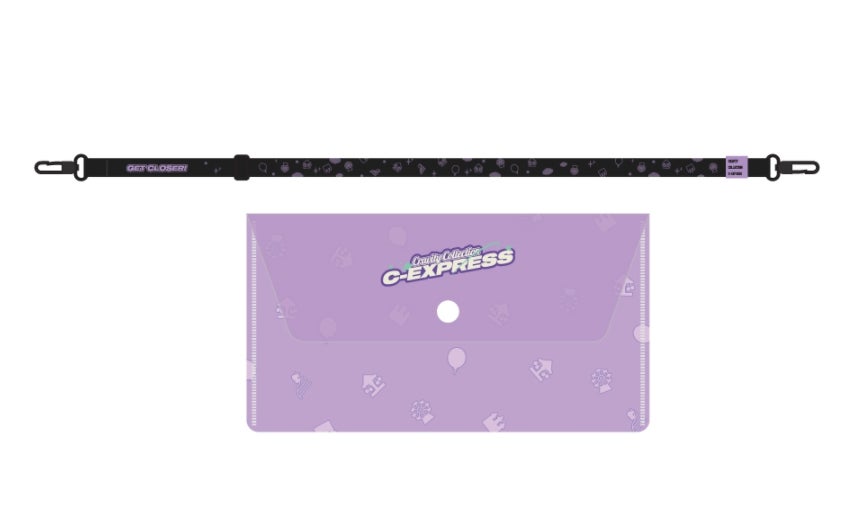 CRAVITY 1ST FANMEETING [CRAVITY COLLECTION : C-EXPRESS] MD／マスクストラップ＆ポーチ（STARSHIP SQUAREより）