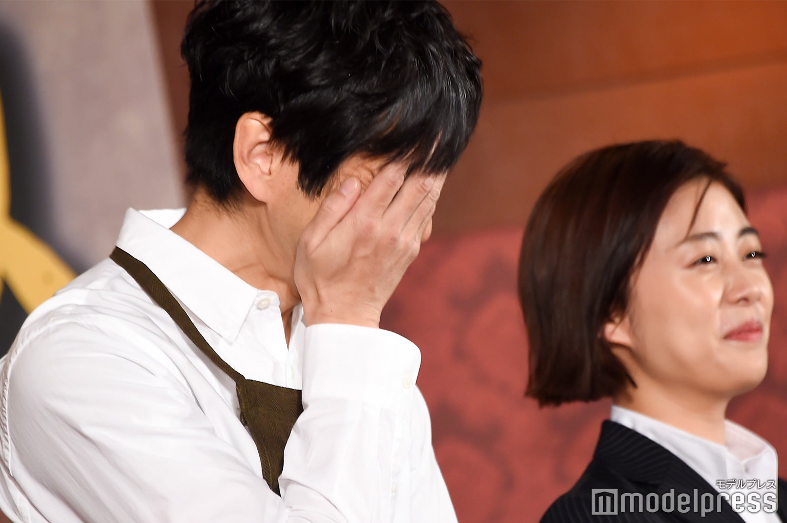 「メゾン・ド・ポリス」舞台挨拶に登壇した西島秀俊 （C）モデルプレス