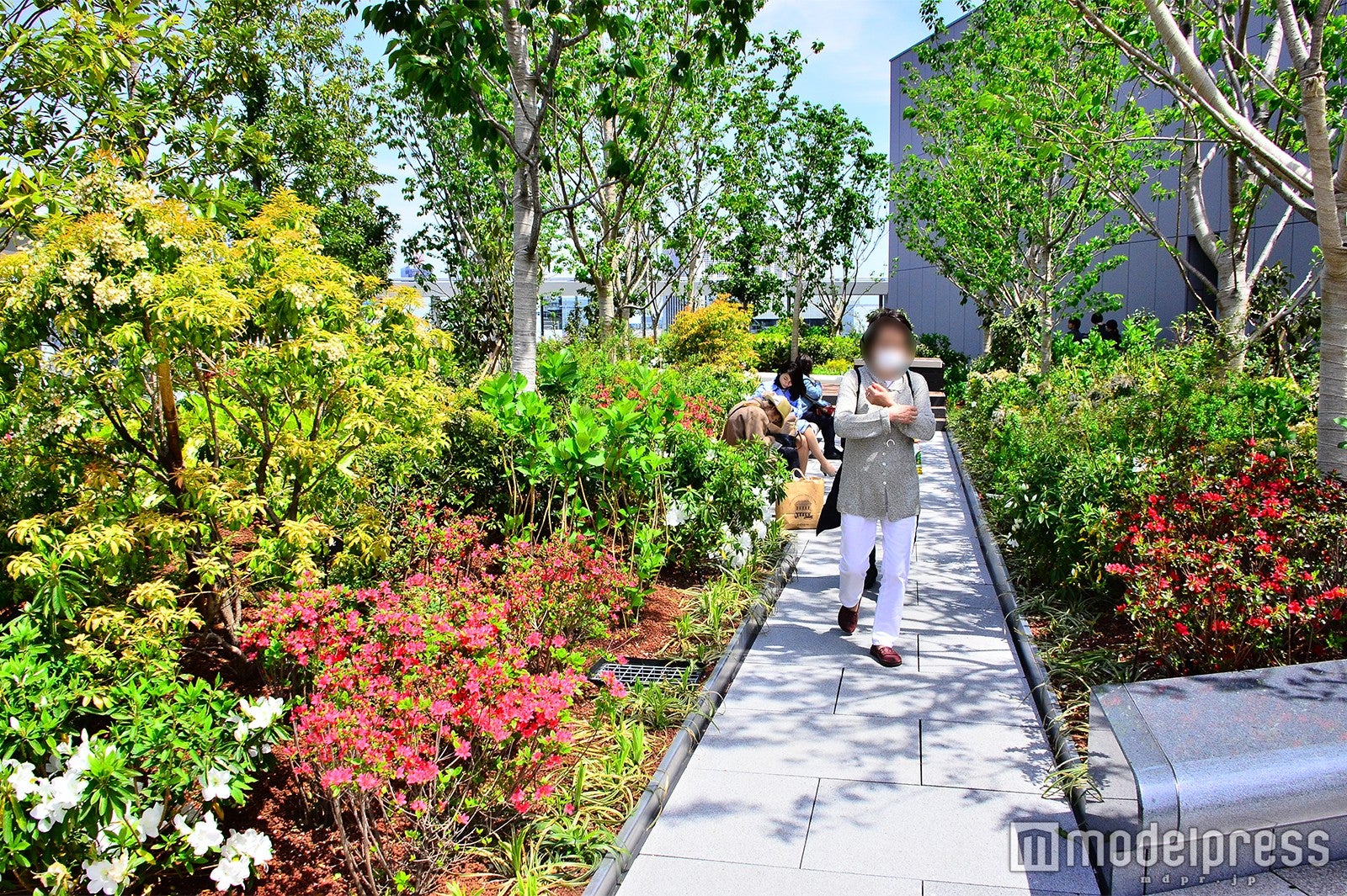 屋上庭園（C）モデルプレス