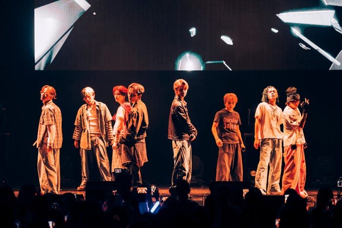 <ONE OR EIGHT 1st LIVE TOUR -GATHER- FINAL in JAPAN>/Photo by Norito Ohazama