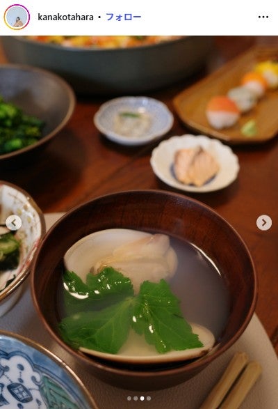 田原可南子Instagramより
