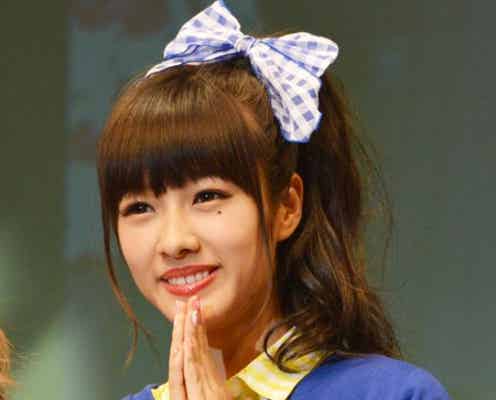 「Popteen」黒髪美女に「可愛い!」の声 キュートなミニスカコーデで魅了
