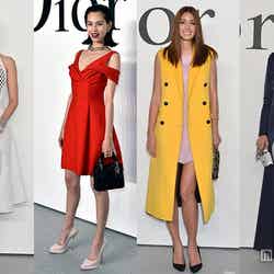 「Esprit Dior TOKYO 2015」に来場した豪華著名人（左から）中島美嘉、水原希子、森泉、森星／photo：GettyImages【モデルプレス】