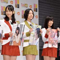 左から:松井玲奈、松井珠理奈、山本彩