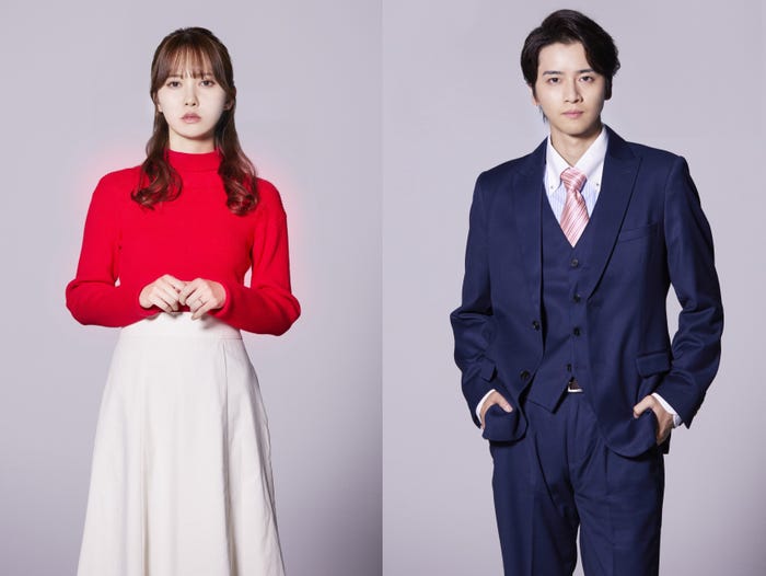 加藤史帆、飯島寛騎(C)テレビ東京